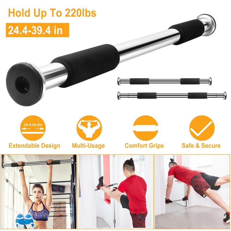 Doorway Pull Up Bar Exercise Gym Fitness - DailySale