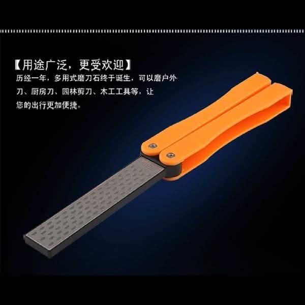 Double Sided Folded Pocket Sharpener Diamond Knife Sharpening Outdoor Sports & Outdoors - DailySale