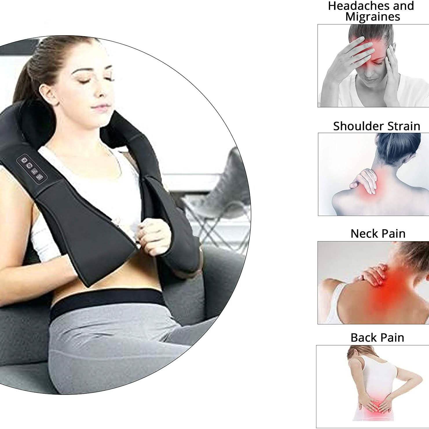 Dr. Franklyn's Shiatsu Neck and Back Shoulder Massager Wellness & Fitness - DailySale