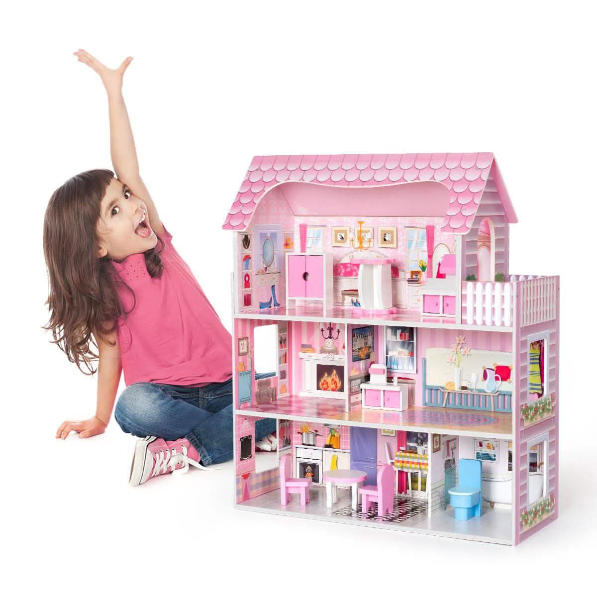 Dreamy Classic Dollhouse Toys & Games - DailySale