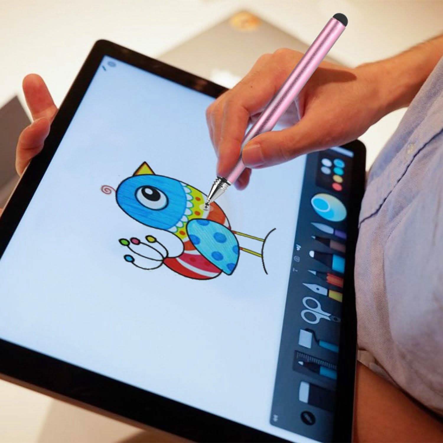 Dual Tip Touch Screen Stylus Pencil Mobile Accessories - DailySale