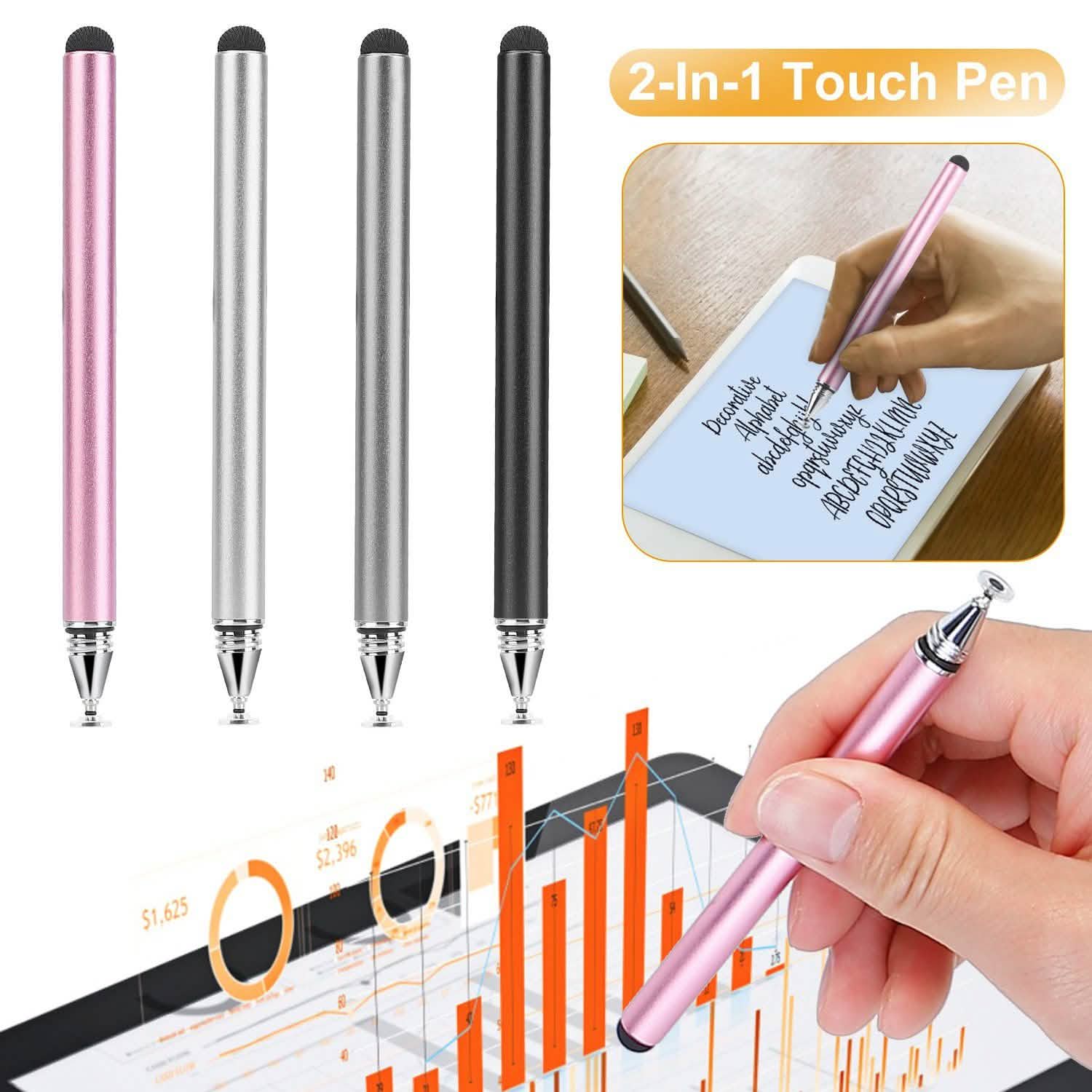 Dual Tip Touch Screen Stylus Pencil Mobile Accessories - DailySale