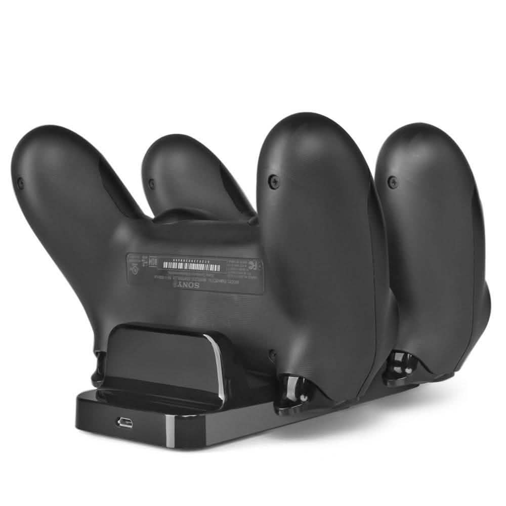 Dual USB Charging Dock Charger Station Cradle For PS4 Wireless Game Controller Video Games & Consoles - DailySale