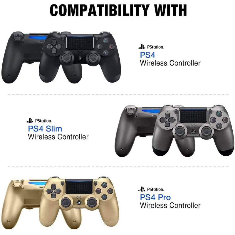 Dual USB Fast Charging Station and LED Indicator for Sony PS4 Controller Video Games & Consoles - DailySale