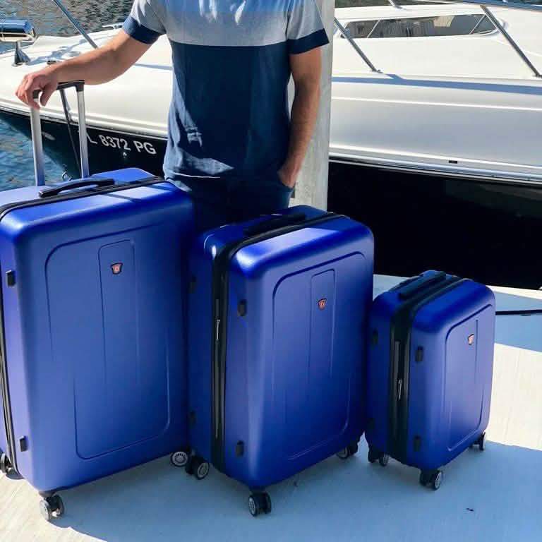 DUKAP Crypto Lightweight Hardside Spinner Luggage Bags & Travel - DailySale