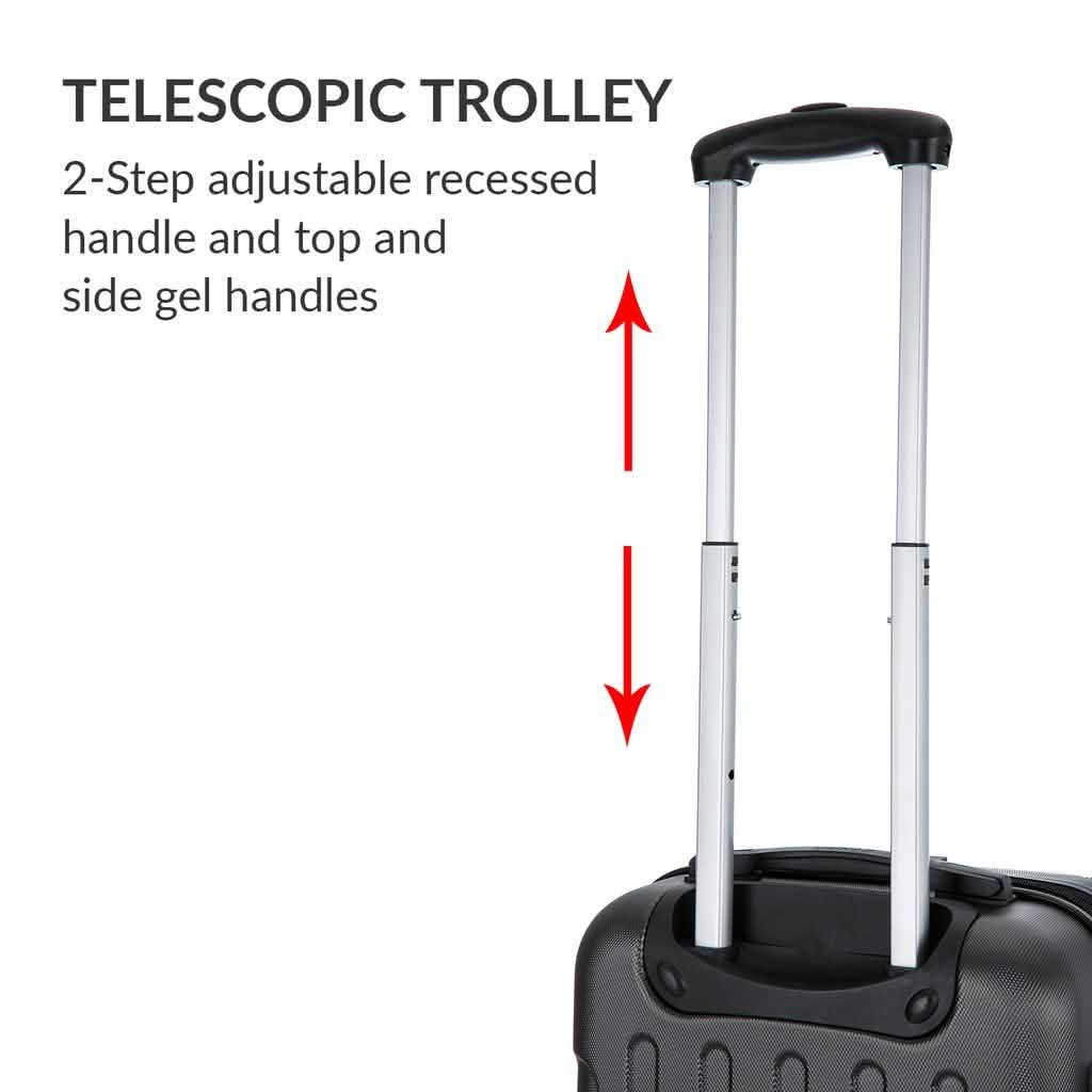 DUKAP Intely Hardside Spinner Luggage Bags & Travel - DailySale