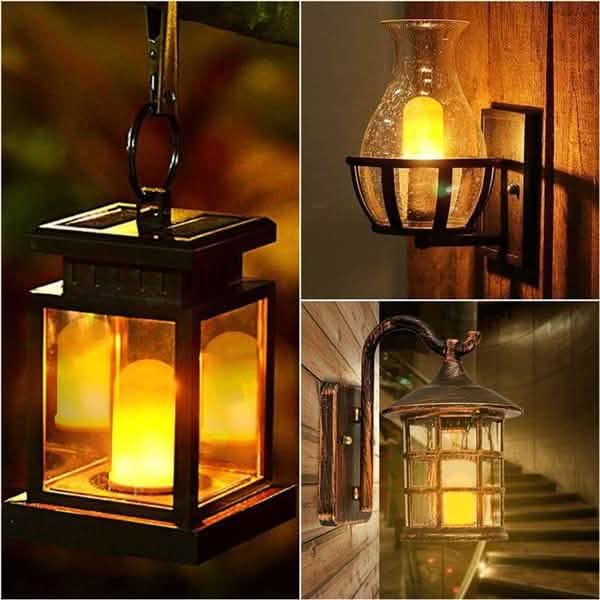 E27 LED Flame Effect Light Bulb Indoor Lighting - DailySale