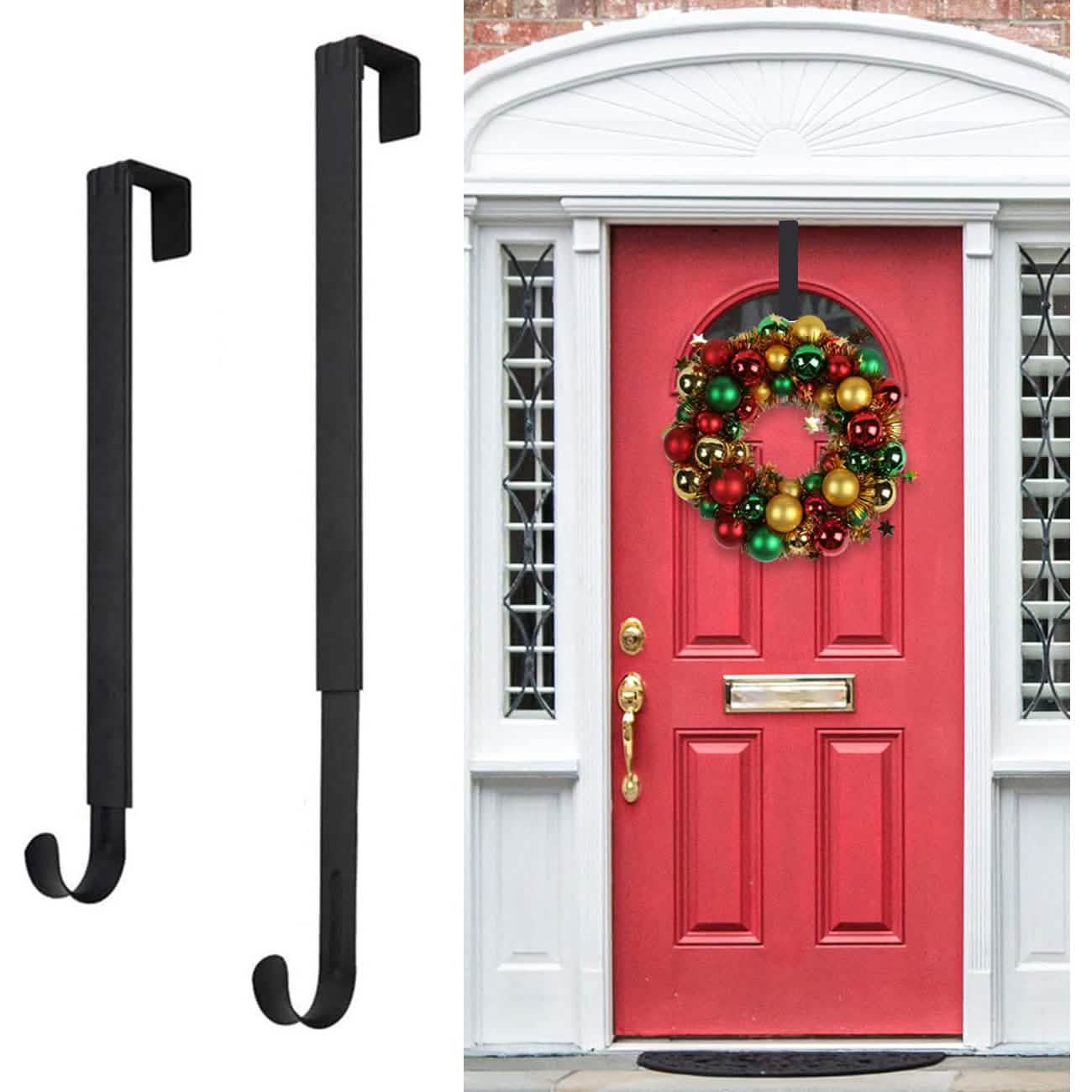 Easter Decorations Adjustable Wreath Hanger Holiday Decor & Apparel Black - DailySale