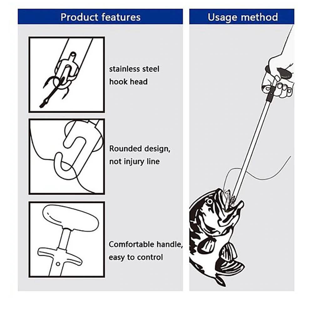 Easy Fish Hook Remover Sports & Outdoors - DailySale