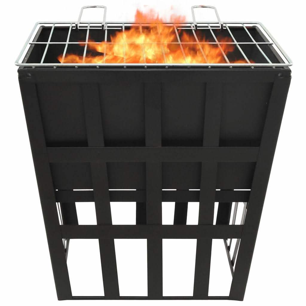 EBTOOLS 2-in-1 Steel Fire Pit and BBQ Garden & Patio - DailySale