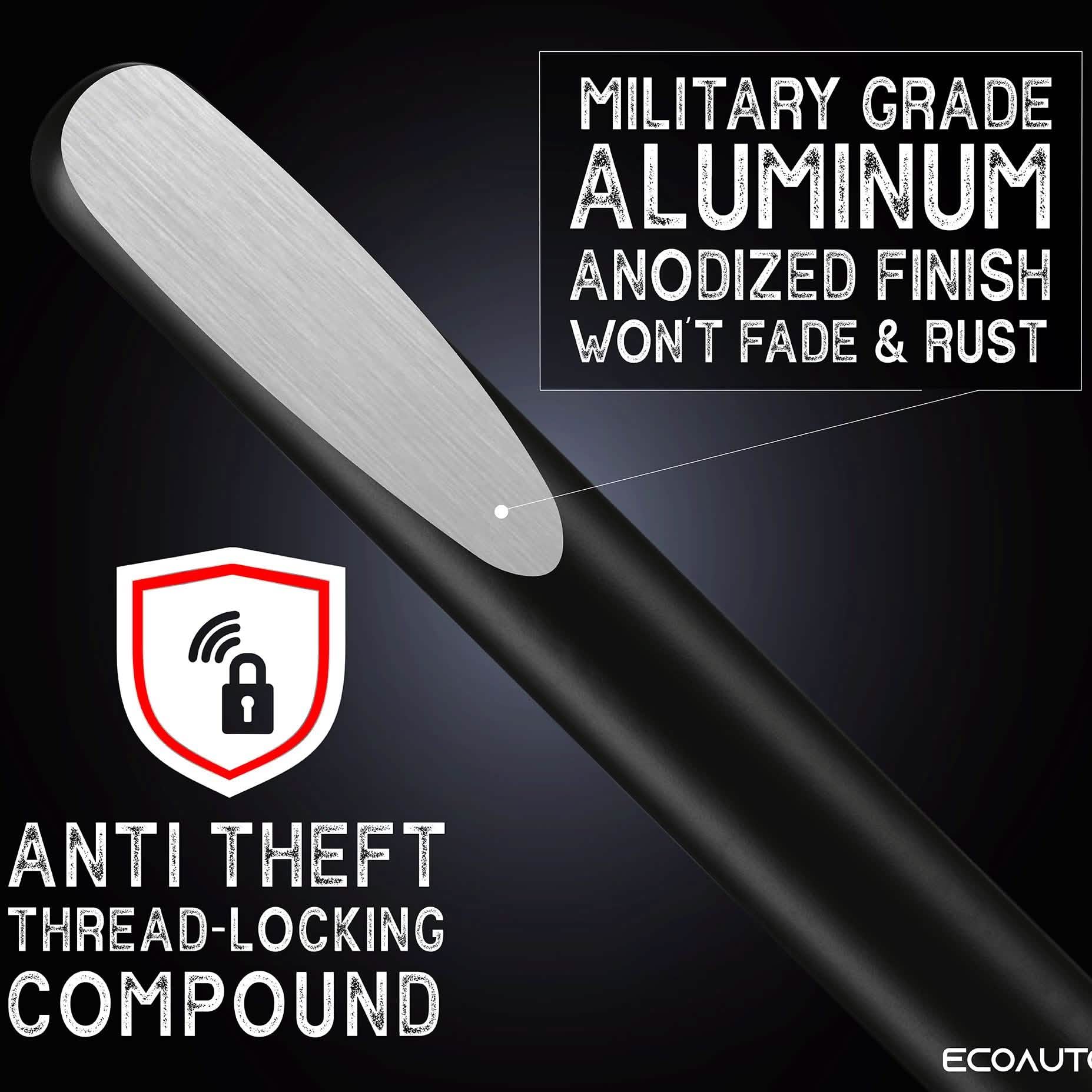 EcoAuto Antenna fits Ford F150 F250 F350 Super Duty, Bronco, Raptor & Dodge RAM Truck Short Antenna Automotive - DailySale