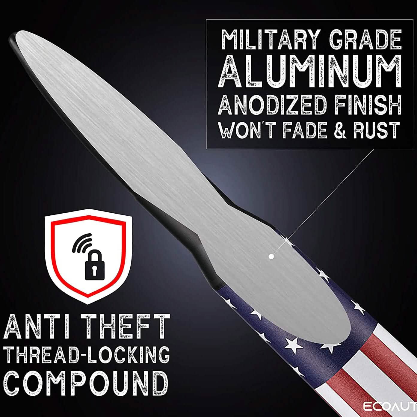 EcoAuto Badass Antenna Replacement for Dodge RAM and Ford F-Series Automotive - DailySale