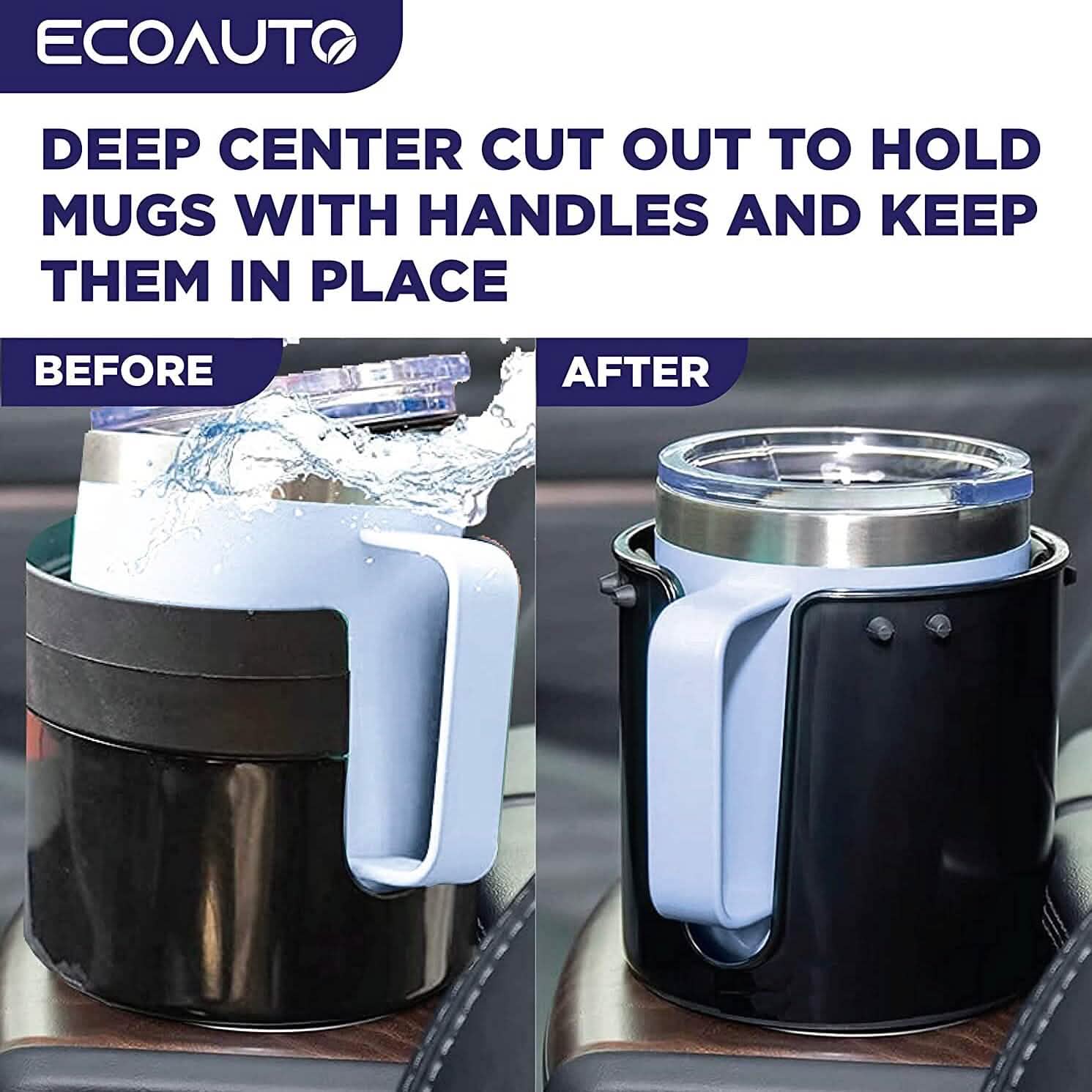 EcoAuto Cup Holder Expander for Car Automotive - DailySale