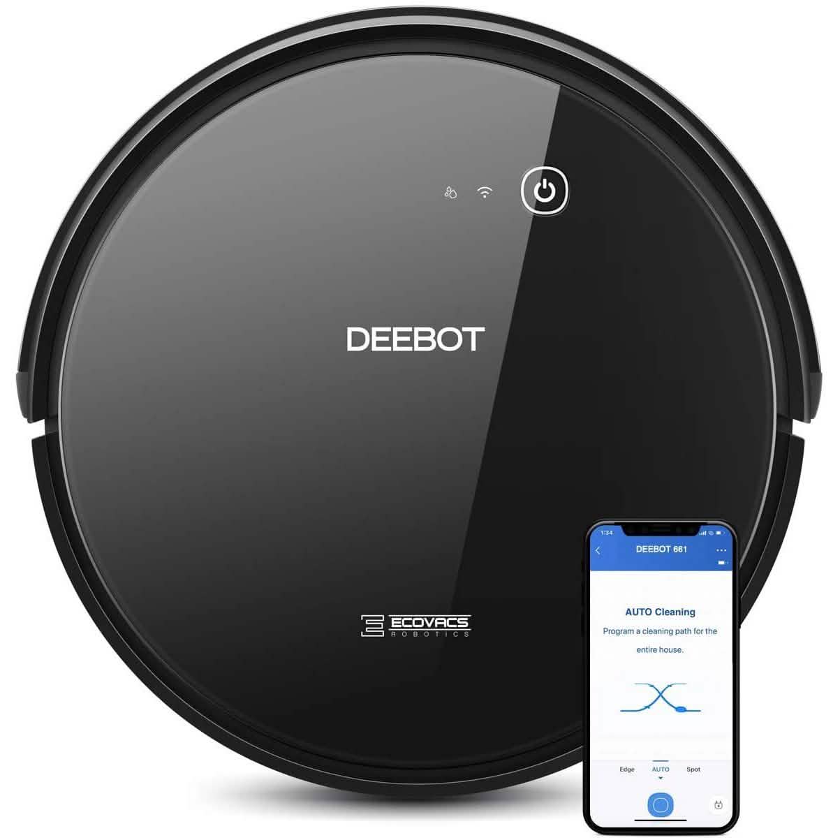 Ecovacs Deebot 661 Convertible Robot Vacuum Home Essentials - DailySale