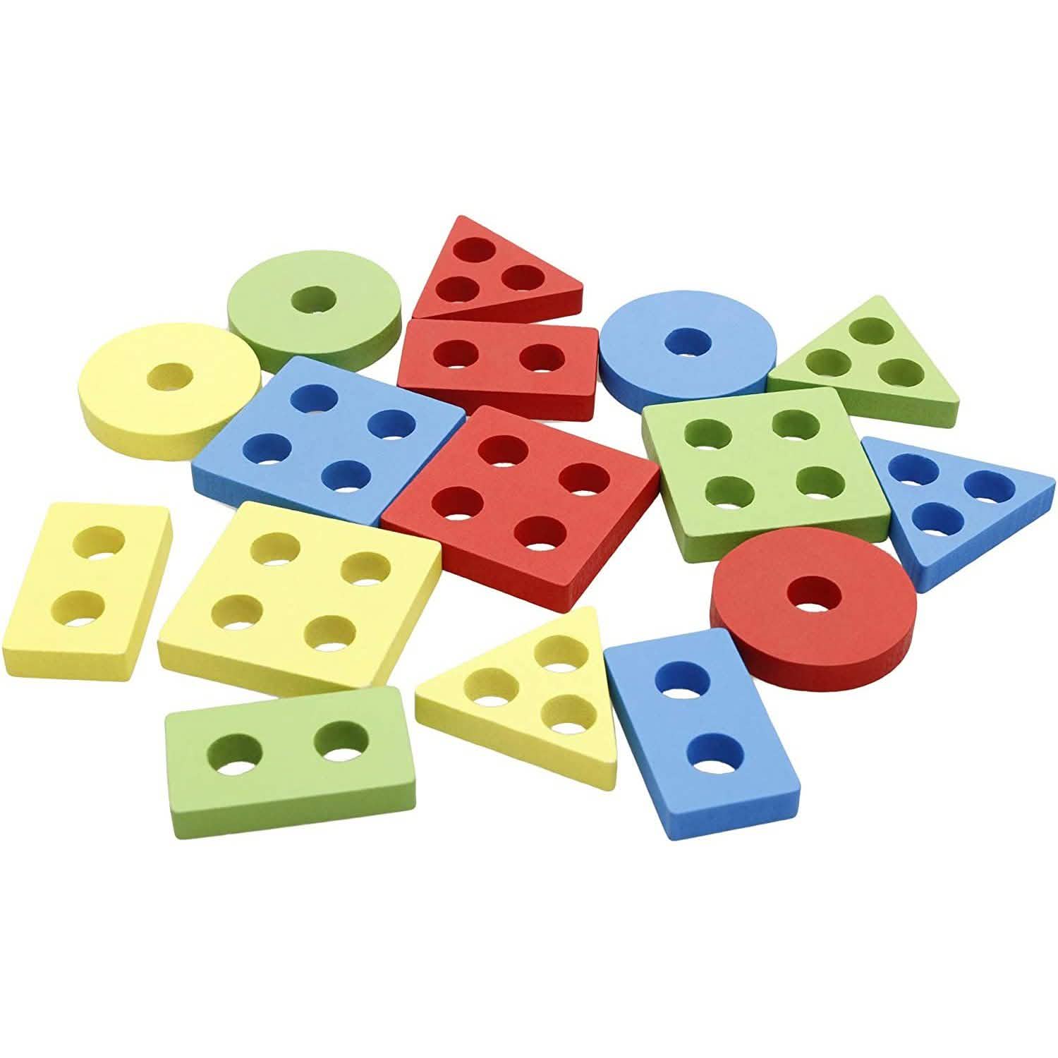 Educational Toys Wooden Shapes Sorter Toys & Games - DailySale