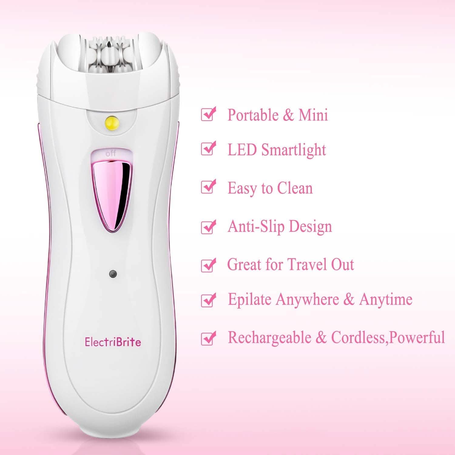 ElectriBrite Facial Hair Removal Epilators Beauty & Personal Care - DailySale