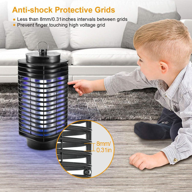Electric Bug Zapper UV Light Flying Zapper Insect Killer Lamp Pest Control - DailySale