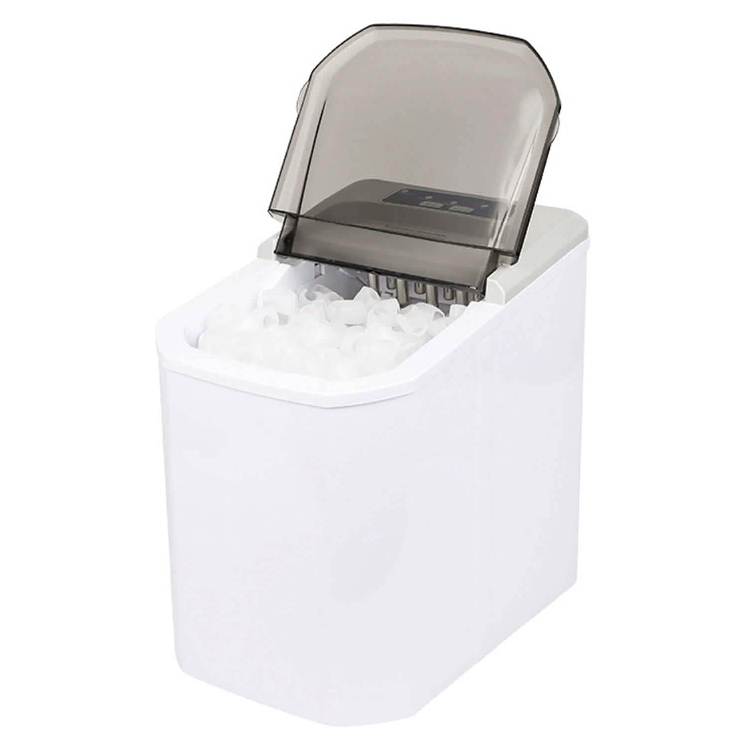 Electric Countertop Ice Make with Ice Scoop Basket Self Cleaning Kitchen Appliances - DailySale