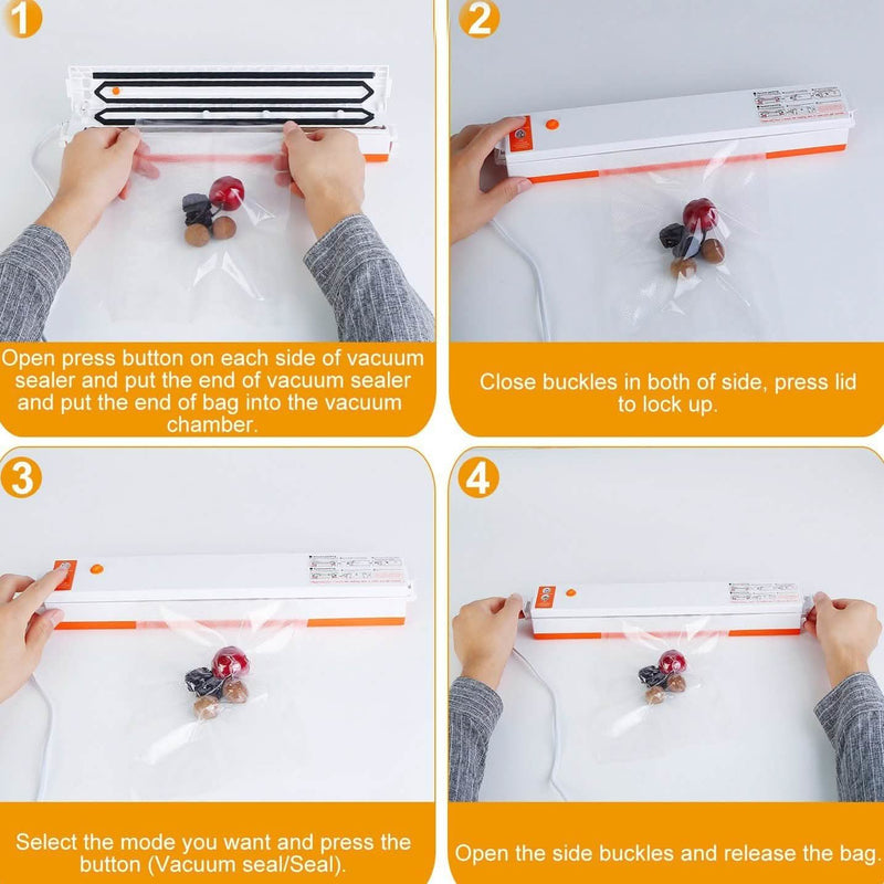 Electric Food Vacuum Sealer Machine Kitchen & Dining - DailySale