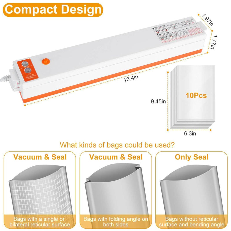 Electric Food Vacuum Sealer Machine Kitchen & Dining - DailySale