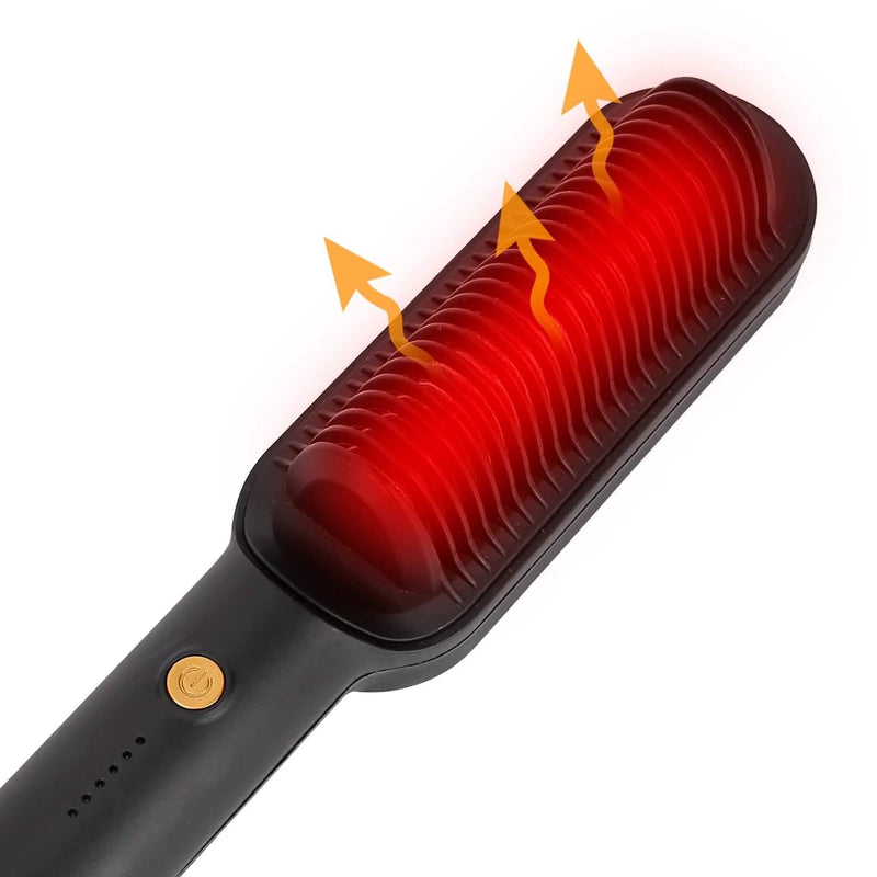 Electric Hair Straightener Brush Beauty & Personal Care - DailySale