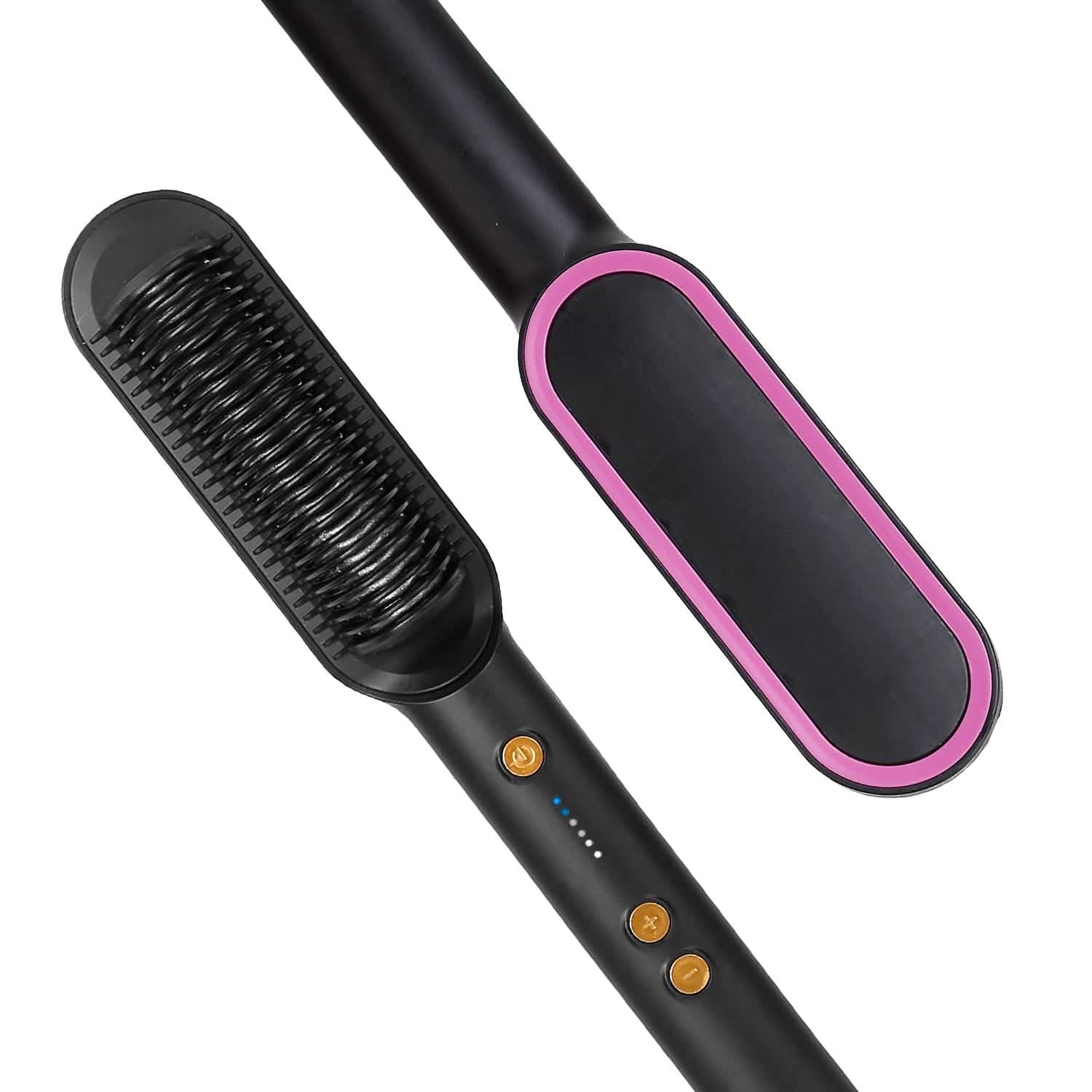 Electric Hair Straightener Brush Beauty & Personal Care - DailySale