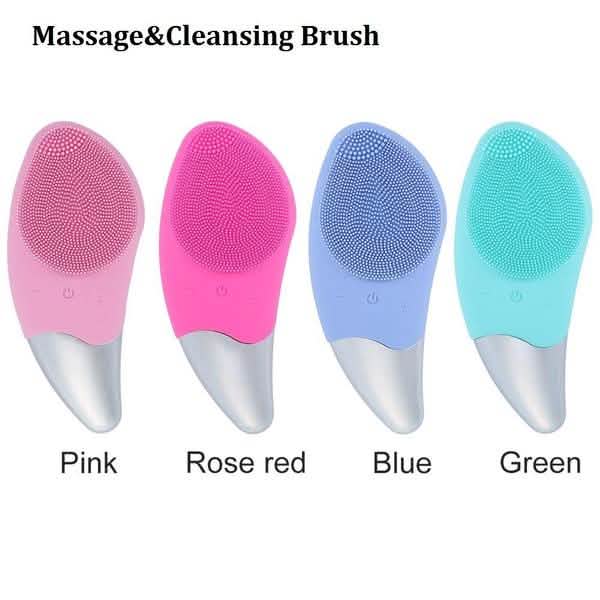 Electric Massage and Facial Cleaning Brush Beauty & Personal Care - DailySale
