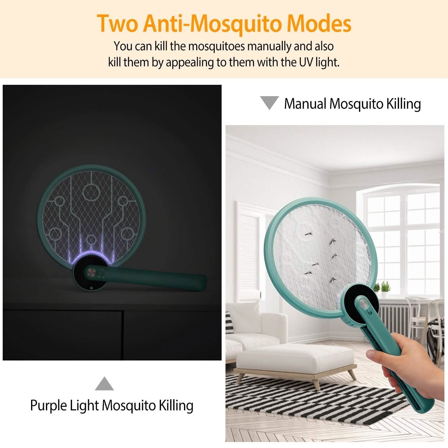 Electric Mosquito Swatter Bug Zapper Pest Control - DailySale
