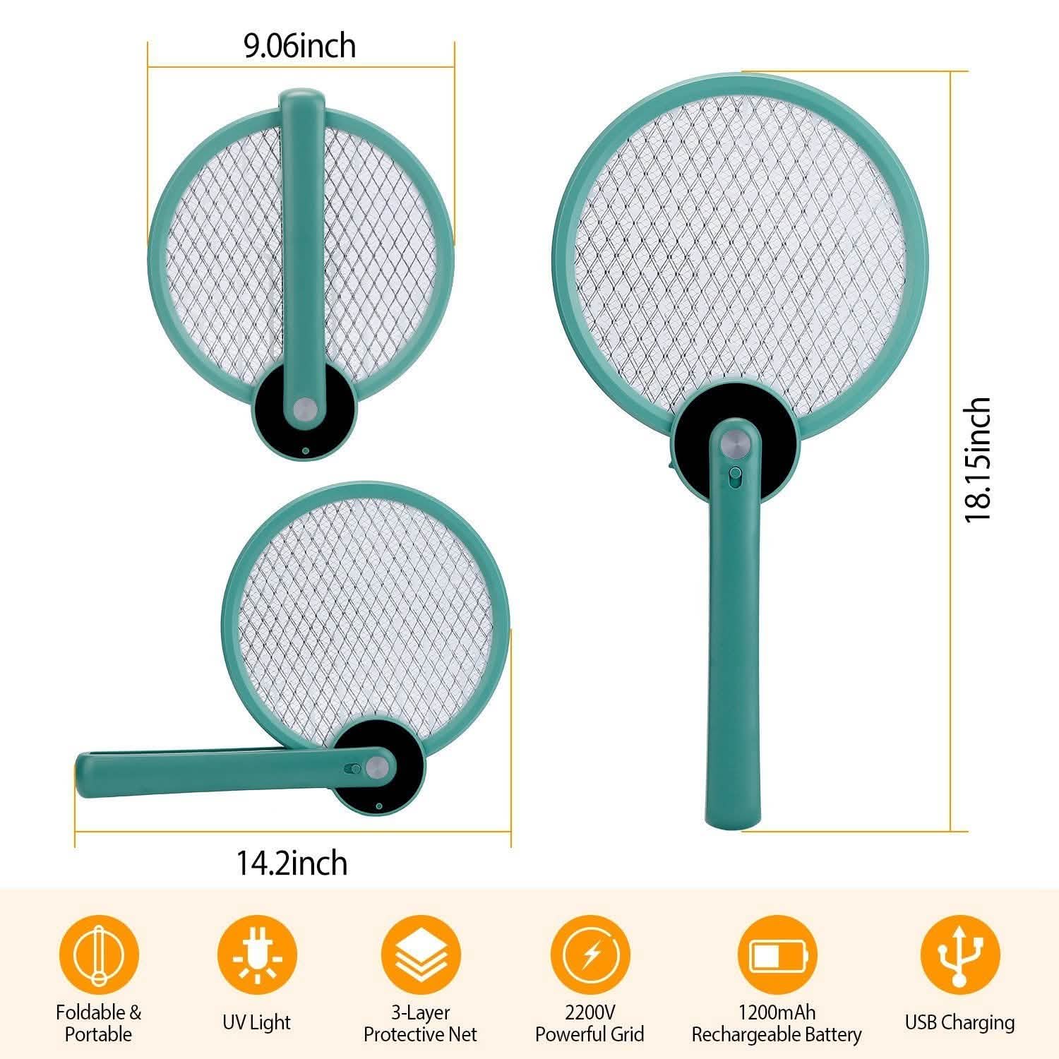 Electric Mosquito Swatter Bug Zapper Pest Control - DailySale