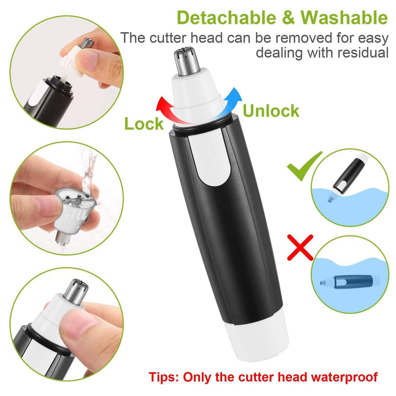 Electric Nose, Ear and Hair Trimmer Men's Grooming - DailySale