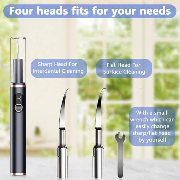 Electric Plaque Remover for Teeth, Rechargeable Teeth Cleaning Kit with 4 Modes Beauty & Personal Care - DailySale