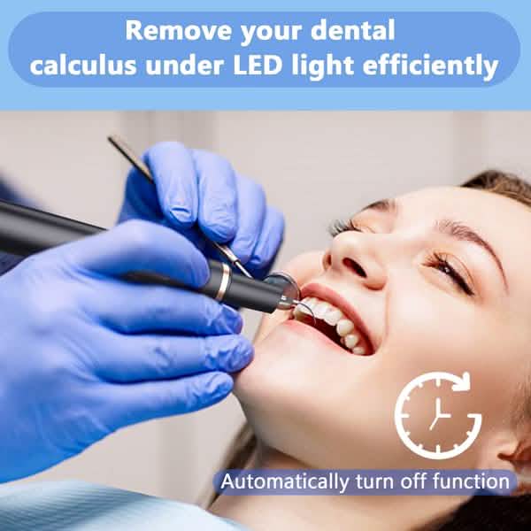 Electric Plaque Remover for Teeth, Rechargeable Teeth Cleaning Kit with 4 Modes Beauty & Personal Care - DailySale
