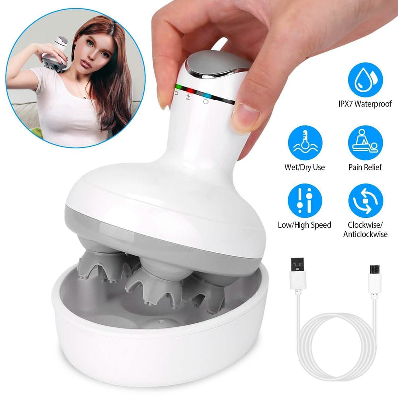 Electric Scalp Massager Handheld Wellness - DailySale
