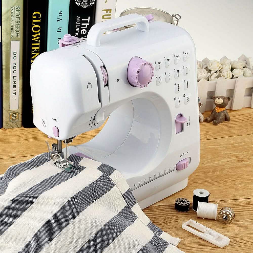 Electric Sewing Machine 12 Stitches with Foot Pedal Home Essentials - DailySale