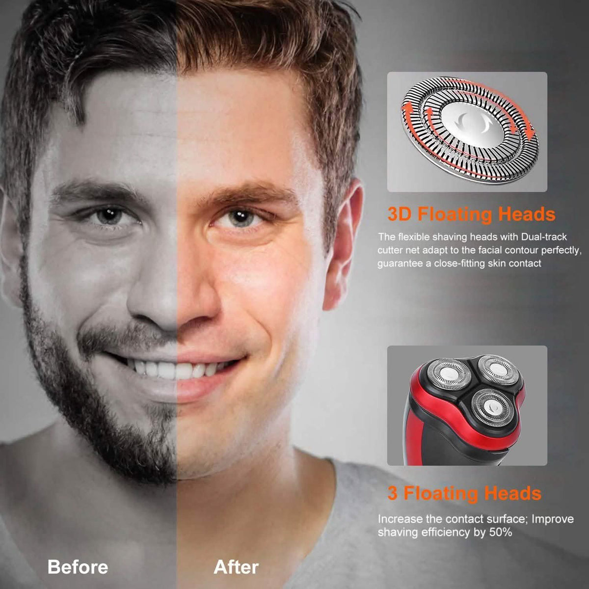 Electric Shaver Razor for Men Men's Grooming - DailySale