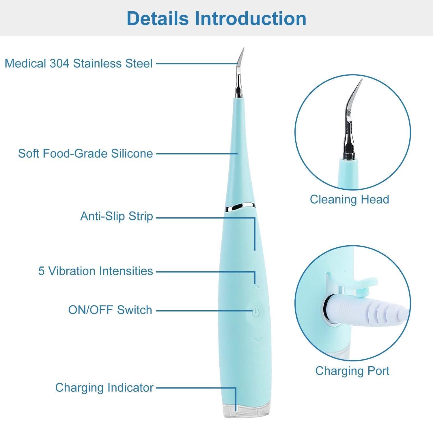 Electric Tartar Remover For Teeth Beauty & Personal Care - DailySale