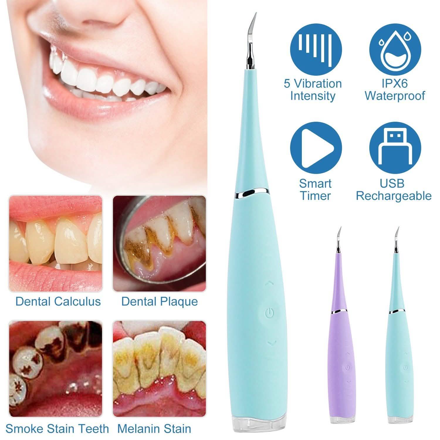 Electric Tartar Remover For Teeth Beauty & Personal Care - DailySale