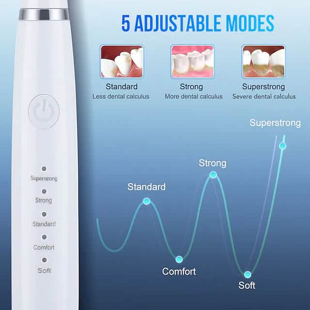 Electric Toothbrush Sonic Dental Scaler Teeth Whitening Kit Beauty & Personal Care - DailySale