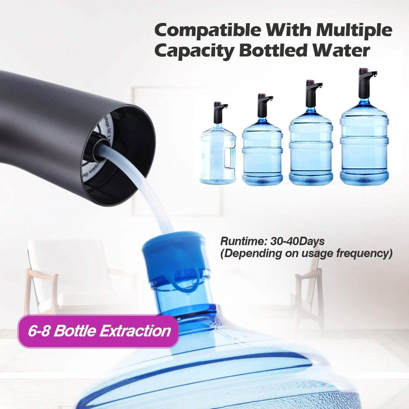 Electric Water Dispenser 40 Gallon USB Rechargeable Kitchen Tools & Gadgets - DailySale