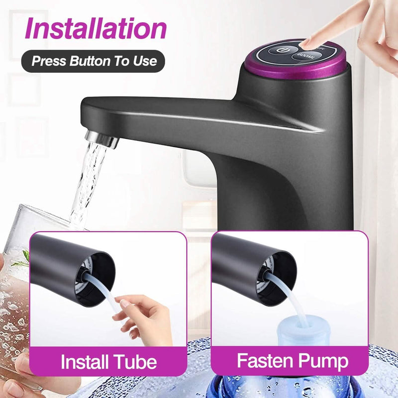 Electric Water Dispenser 40 Gallon USB Rechargeable Kitchen Tools & Gadgets - DailySale