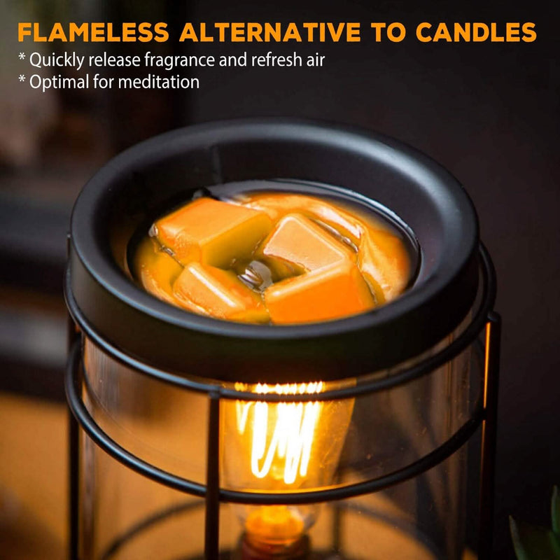 Electric Wax Melt Warmer Vintage Light Bulb Wellness - DailySale
