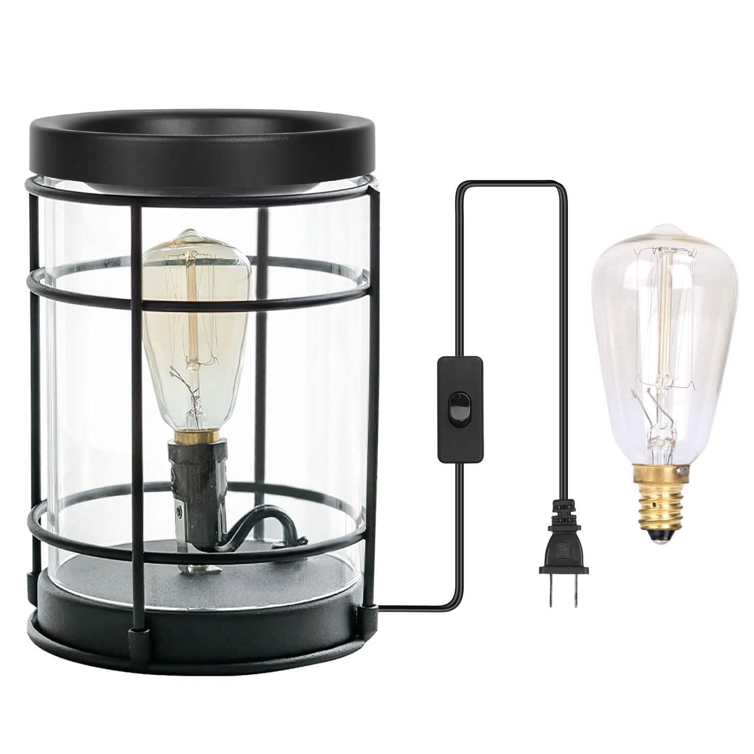 Electric Wax Melt Warmer Vintage Light Bulb Wellness - DailySale