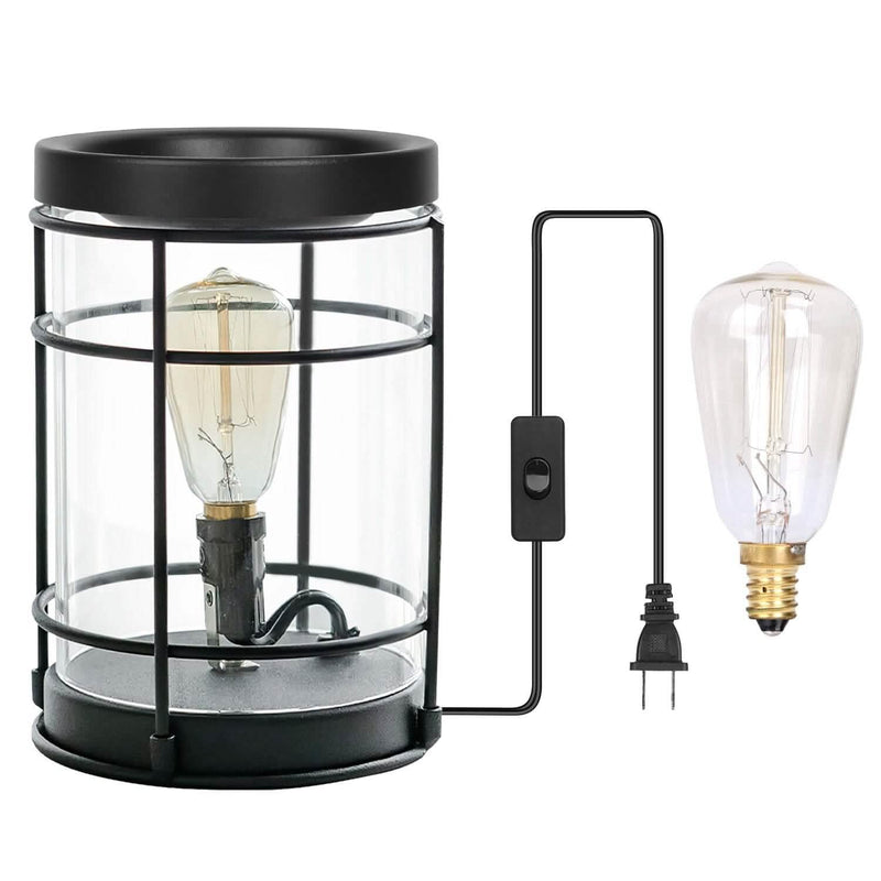 Electric Wax Melt Warmer Vintage Light Bulb Wellness - DailySale