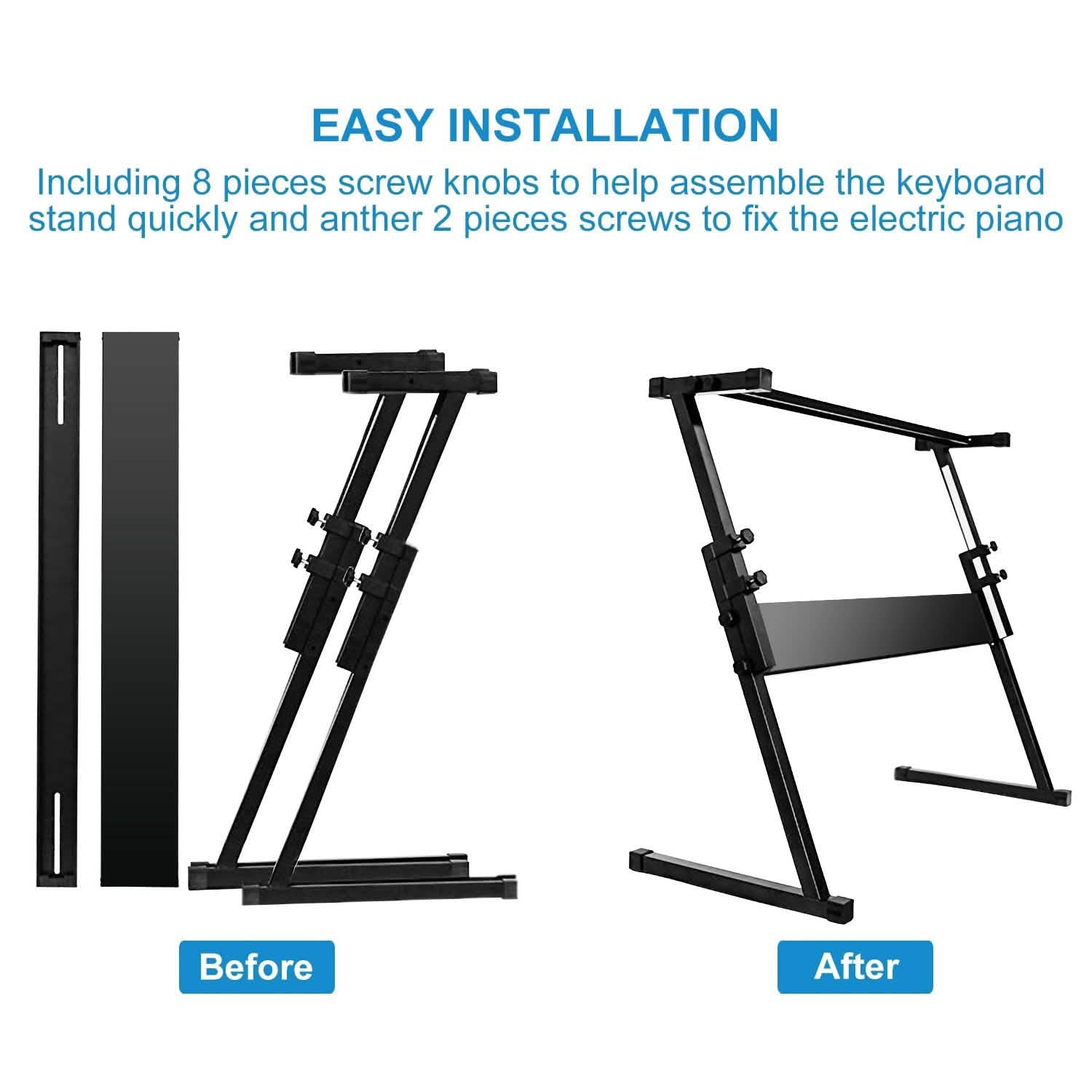 Electronic Piano Keyboard Stand Everything Else - DailySale