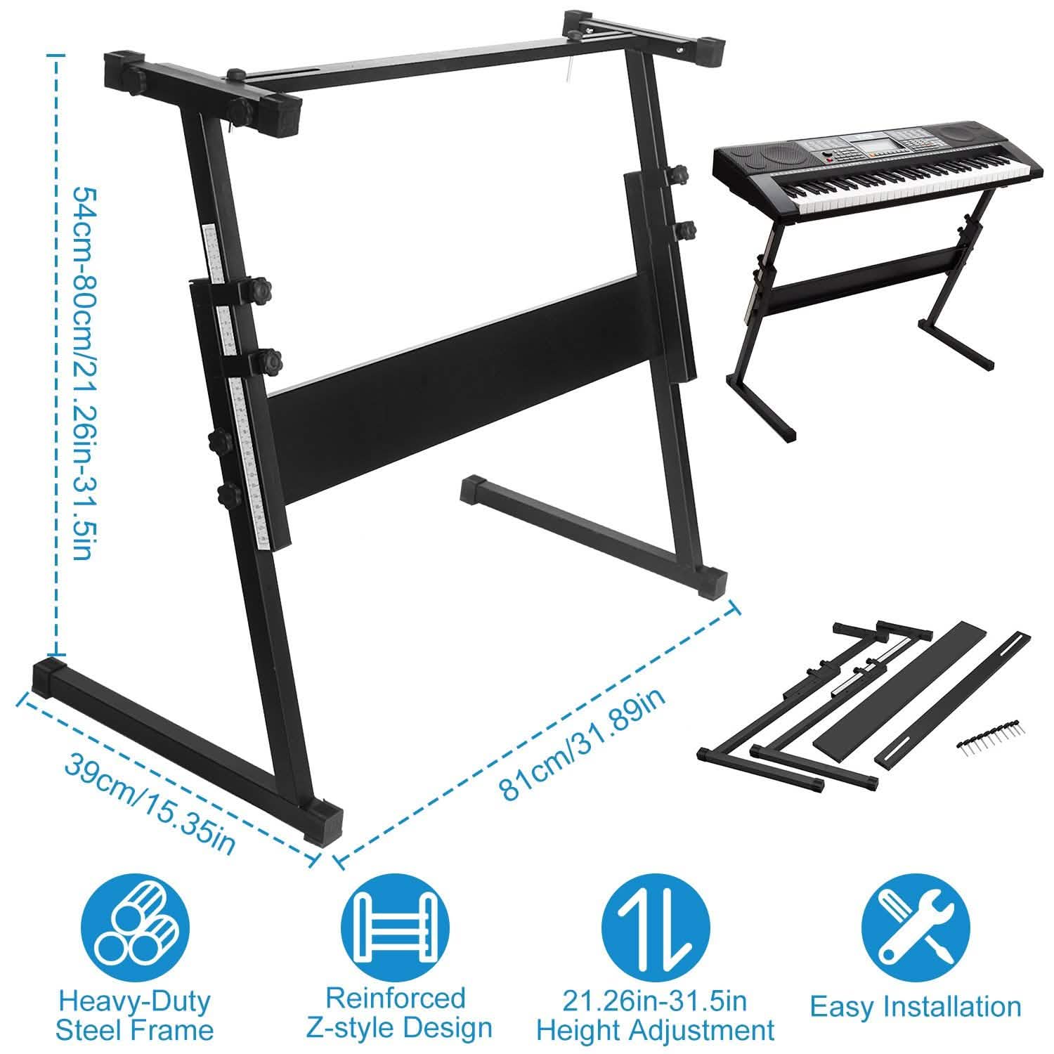 Electronic Piano Keyboard Stand Everything Else - DailySale