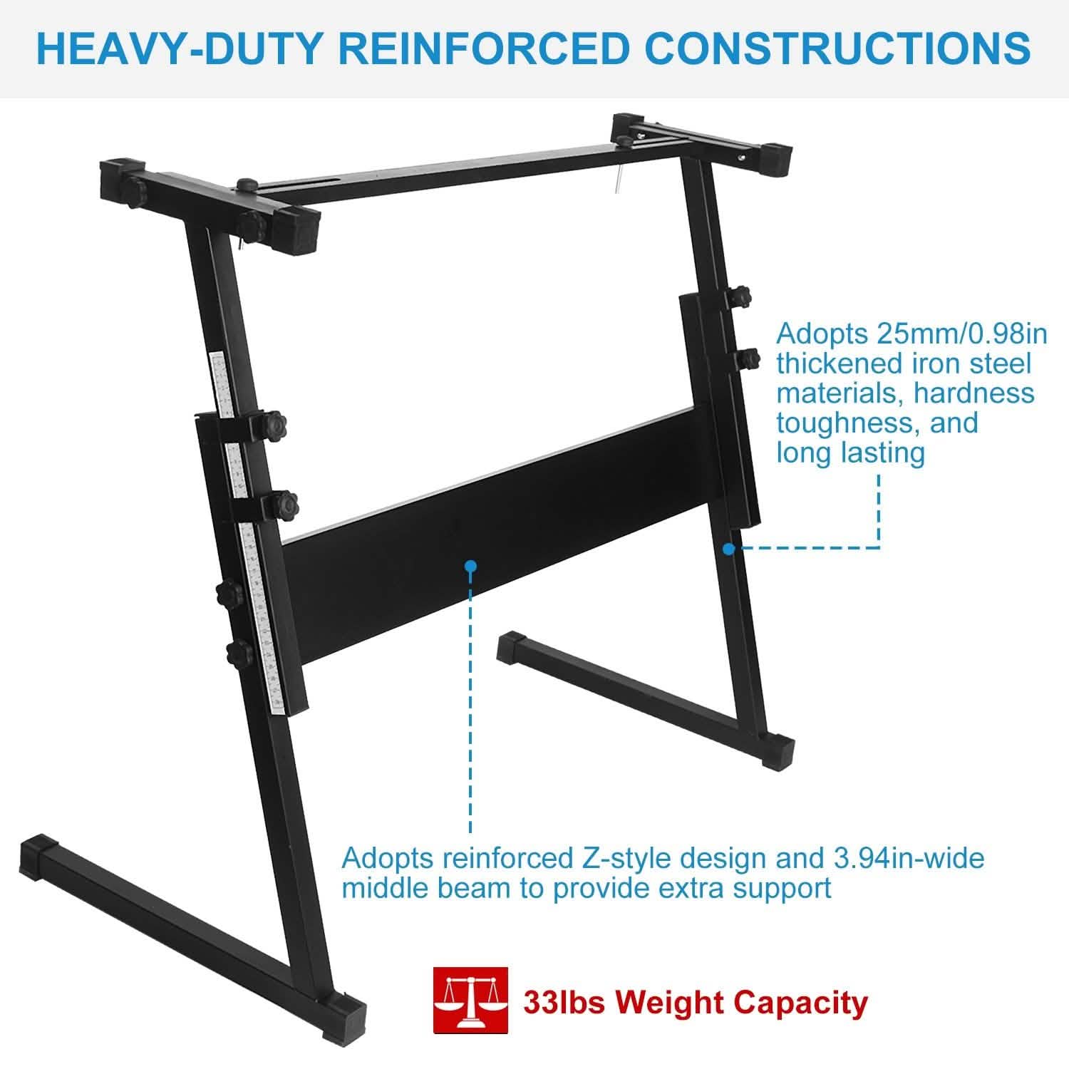 Electronic Piano Keyboard Stand Everything Else - DailySale