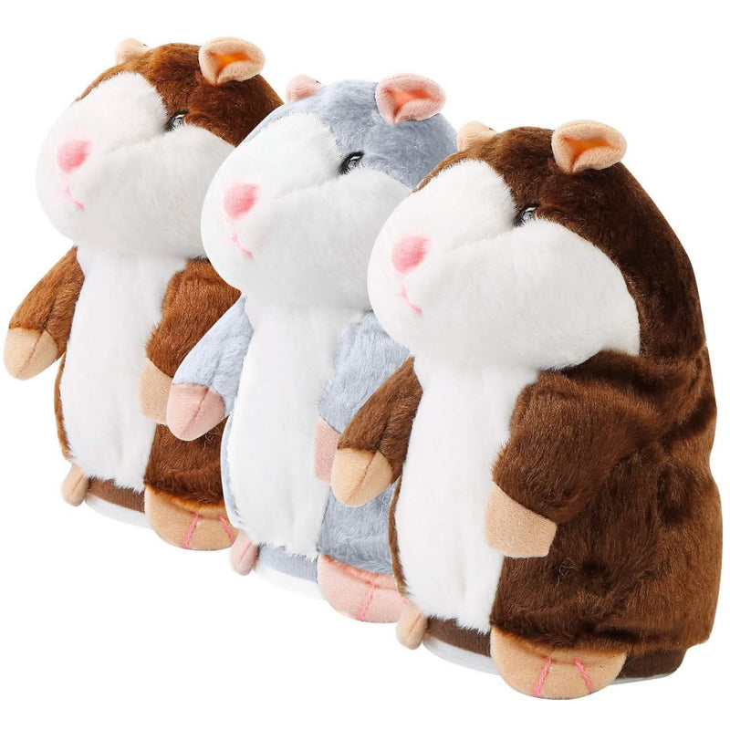 Electronic Talking Hamster Plush Toys & Games - DailySale
