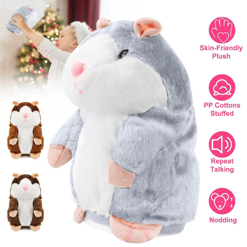 Electronic Talking Hamster Plush Toys & Games - DailySale