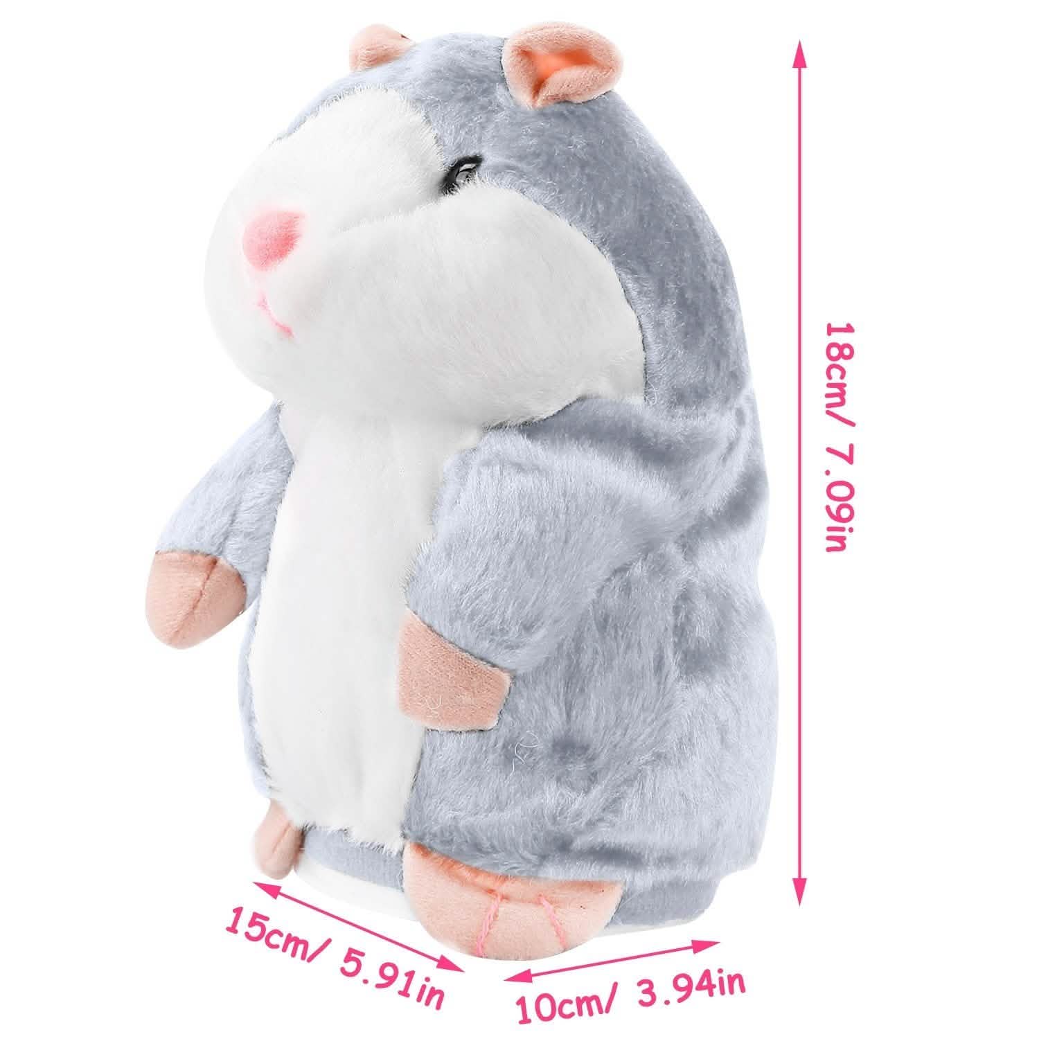 Electronic Talking Hamster Plush Toys & Games - DailySale