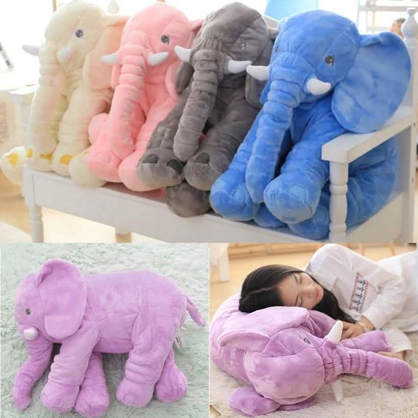 Elephant Plush Pillow - Assorted Colors Linen & Bedding - DailySale